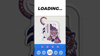 Tiger Mascot Letter Hat Embroidery 🐯🧢 Sports Logo Digitizing Done RIGHT | ASH Digitizing