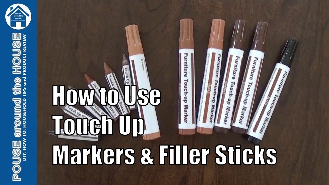 Stain Markers and Touch Up Markers for Wood Furniture Repair