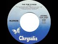1981 HITS ARCHIVE The Tide Is High Blondie A 1 Record Stereo 45 Single Version
