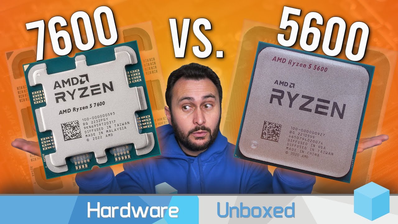 CPU & GPU Scaling Benchmark, Ryzen 5 7600 vs. Ryzen 5 5600: Is Zen