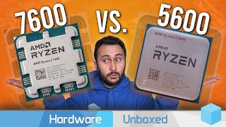 CPU & GPU Scaling Benchmark, Ryzen 5 7600 vs. Ryzen 5 5600: Is Zen 4 Worth It? CPU & GPU Scaling Benchmark, Ryzen 5 7600 vs. Ryzen 5 5600: Is Zen 4 Worth It?