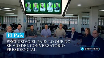 This is how the first 2026 Presidential Conversation was experienced behind the scenes at El País...