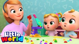 Rainbow Juice Colorful Learning Song | Kids Songs & Nursery Rhymes by Little World