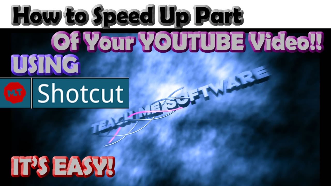 shotcut speed up video shotcut speed up video