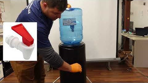 How to Fix a Leaking Water Dispenser/Water Cooler (It may be just the bottle and you can