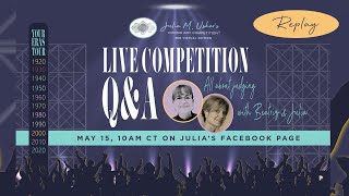 2024 Cookie Art Competition Live Q&A Replay with Julia and Judge Beatriz Muller - May 15, 2024