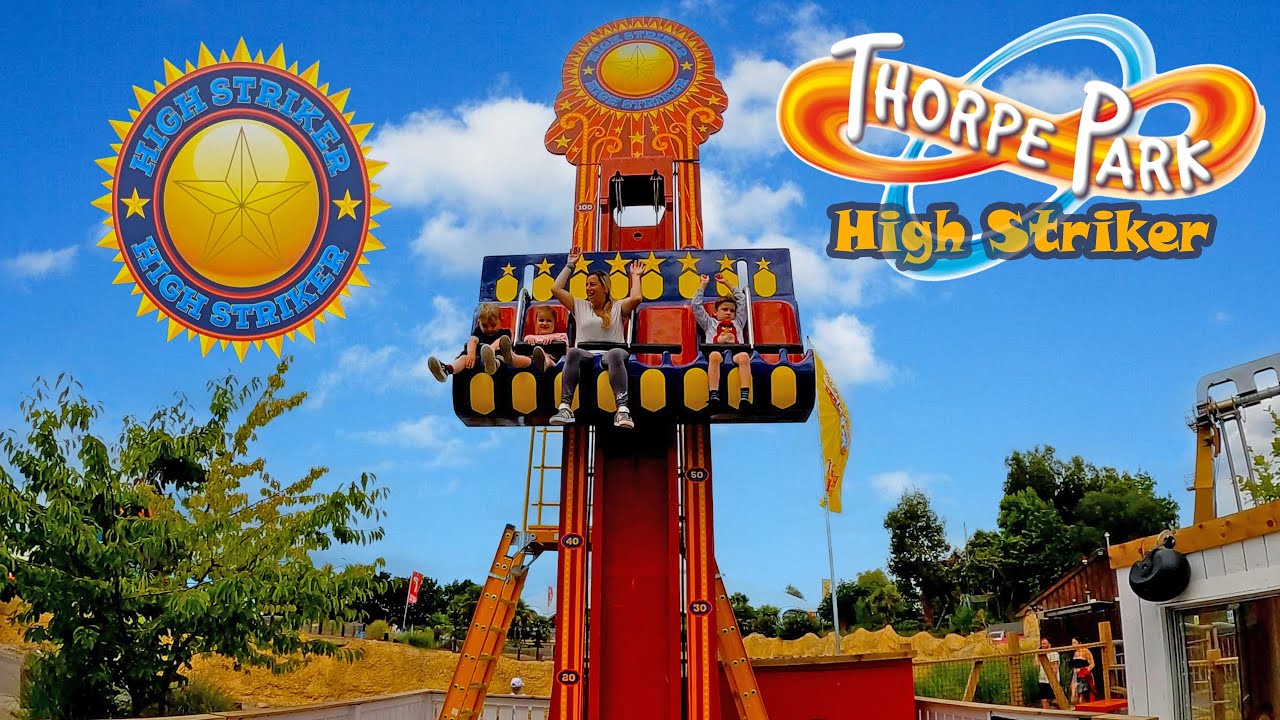 High Striker at Thorpe Park (Aug 2022) [4K] YouTube