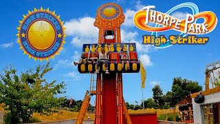 High Striker At Thorpe Park Aug 2022 4K