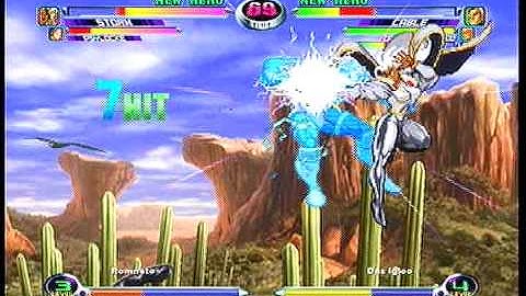 MvC2 Online (360): Brett (MSP) vs Das igloo (Scrub) 7 .:10.16.09:.
