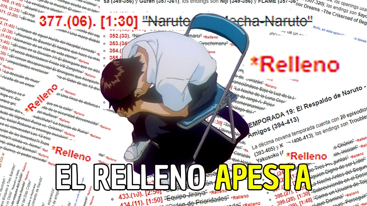 Naruto, One Piece Y Los Infames Episodios De Relleno 🌟