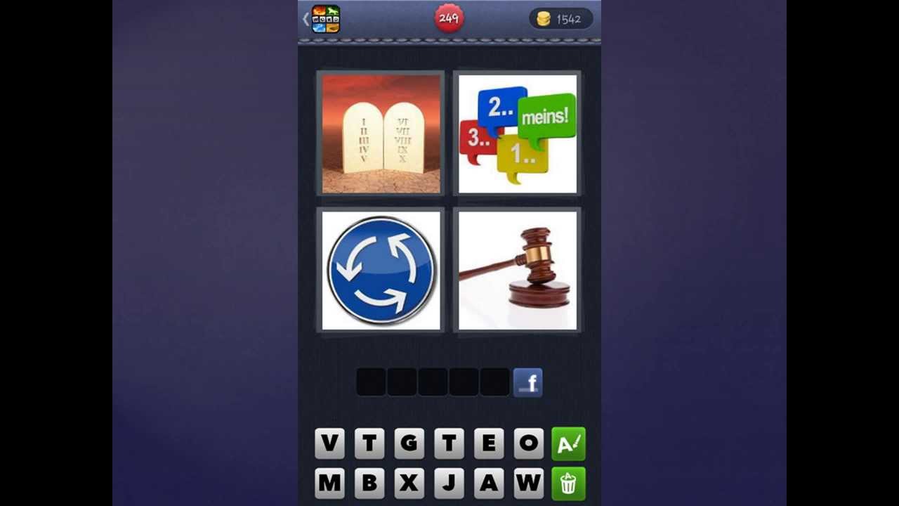 4 Bilder 1 Wort Bar Pfotenabdruck