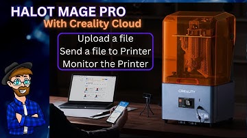 Send a Wireless Print to the Halo Mage Pro 8k Resin 3D Printer with Creality Cloud