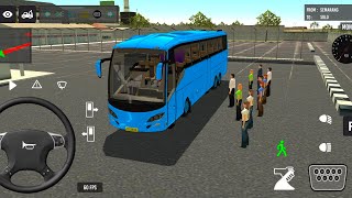 Indonesia Coach bus driving | Euro bus simulator 2025 Android gameplay