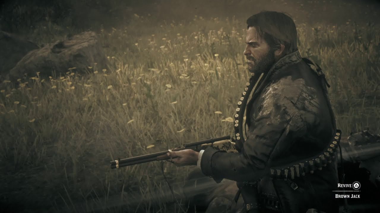 Red Dead Redemption 2 Arthur Revive's Bill's Horse Brown Jack - YouTube