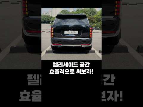 신형 펠리세이드LX3 남는 공간 활용하는 차량용품!