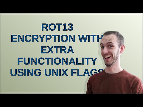 Codereview: Rot13 encryption with extra functionality using unix flags