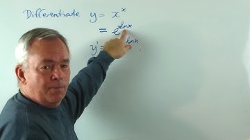 How to Differentiate a Function to the Power of a Function