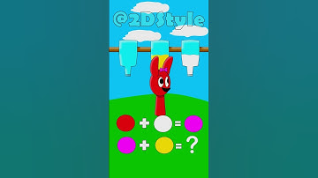 Color Mixing Pinki Incredibox Sprunki #sprunki