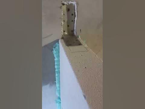Кладка перегородки( простенка) из газоблока на клей-пену своими руками ...