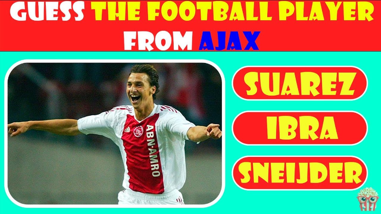 GUESS THE AJAX PLAYER 🌟⚽ | QUIZ CORN CHALLENGE