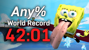 Any% World Record 42:01 - SpongeBob SquarePants: Battle for Bikini Bottom Speedrun
