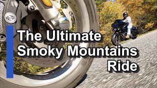 Riding The Smoky Mountains  Motorcycle only Camping. (S2 EP36)