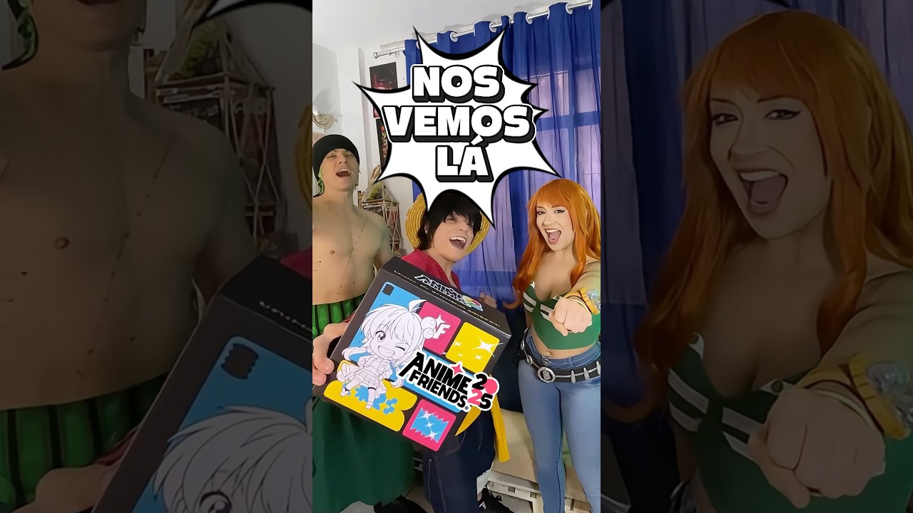 Bando do Rei no Anime Friends! #animefriends #onepiece #anime #luffy #nami #zoro #onepiececosplay