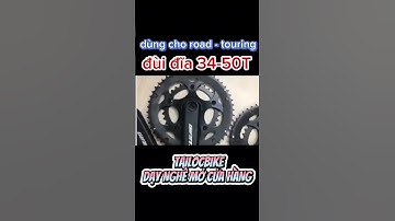 đùi đĩa xe đạp thể thao cốt vuông | tailocbike