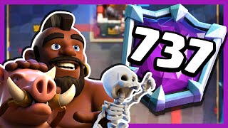 1 HOUR of Top 2.6 Hog Cycle Ladder Gameplay | Clash Royale (2020)