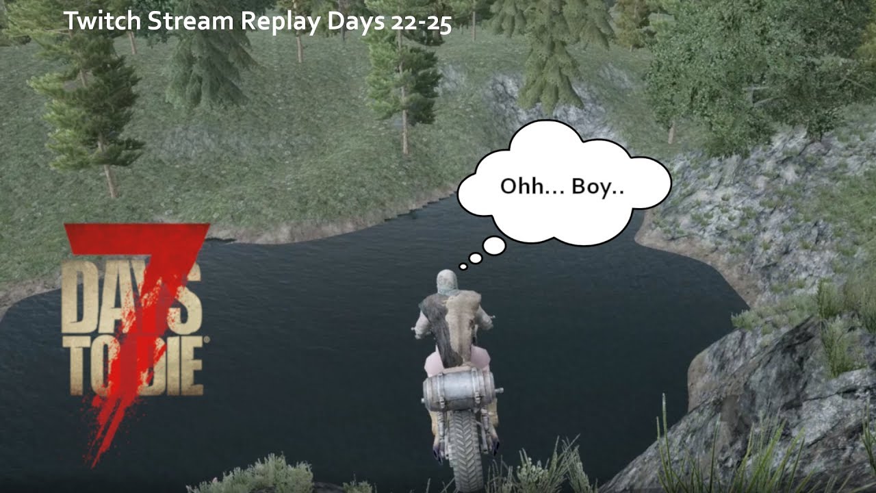 7 Days to Die Stream Replay Days 22-25 Crafting Cement - YouTube