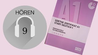 Goethe Certificate A1 | Listening (with solutions) | 9