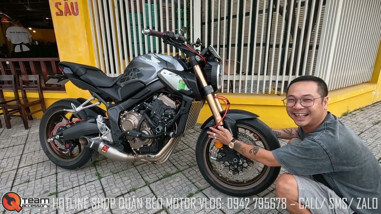 HONDA CB650R ĐỘ CỰC KHỦNG CỦA EM TRY QUẢNG NINH l Review CB650R Độ ĐẸP, CỰC KÌ AN TOÀN XỊN ĐẲNG CẤP