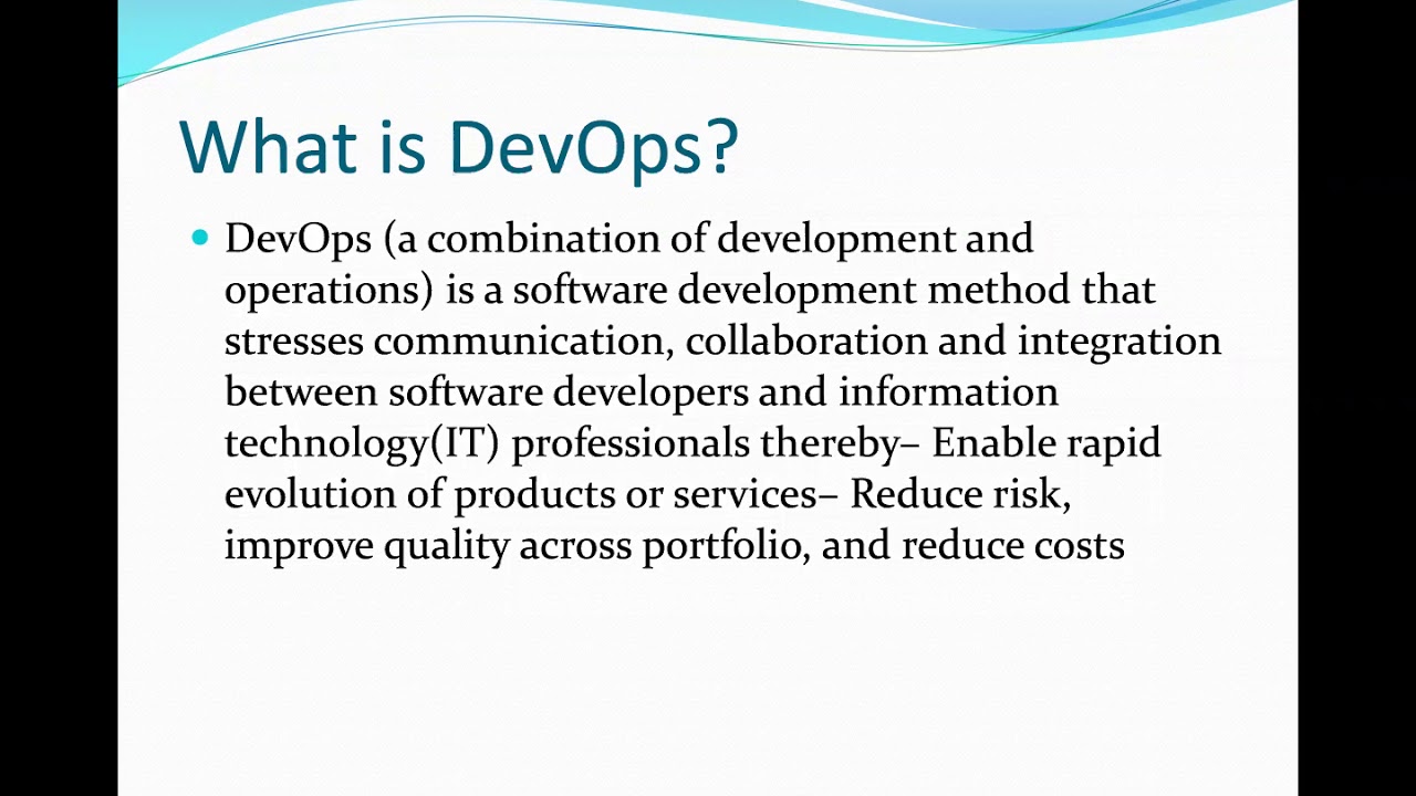 DevOps Demo Class - Latest - YouTube