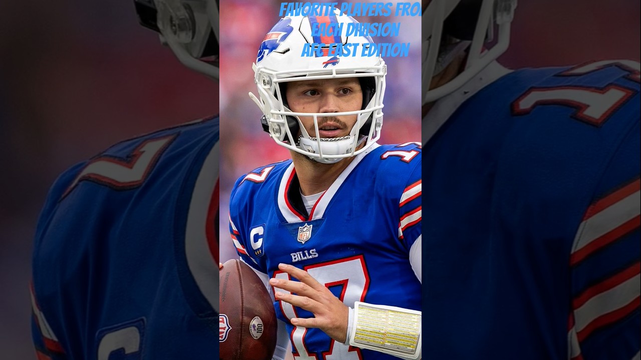 my favorite players from each division AFC east edition