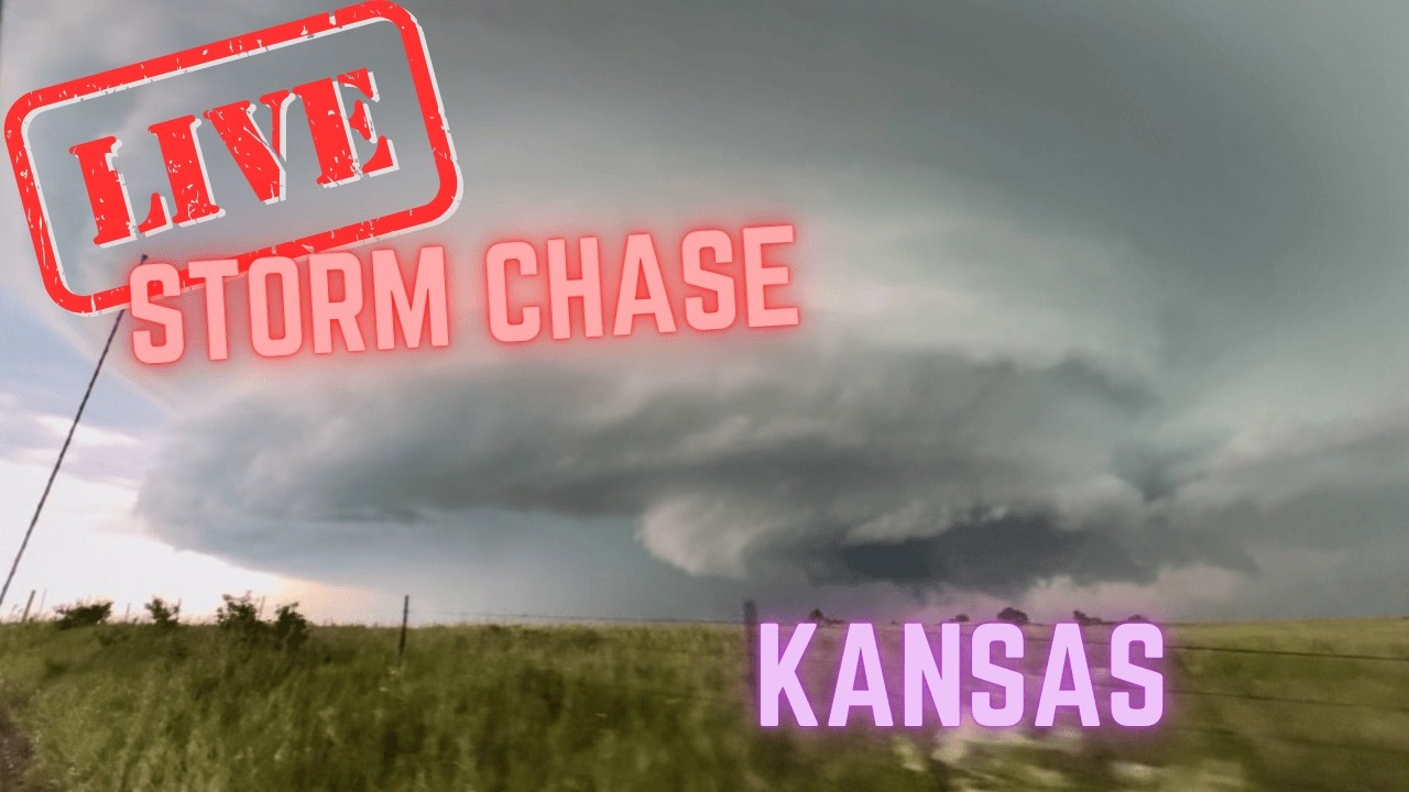 Kansas | Supercell Storms, Large Hail & Tornado Storm Chasing - Live ...