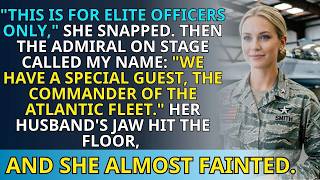My Sister Said I Wasn't Worthy of Attending Her Navy Officer Husband's Promotion.