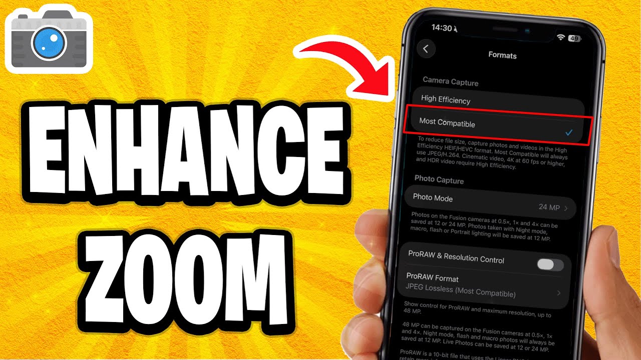 Zoom In Feature How To Enhance Zoom In Mobile Camera - YouTube