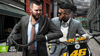Details GTA V: 'Jewel Store Heist (Loud)' Mission RTX 4090 - Remastered Ultra Graphics Gameplay [4K] Guide