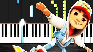 Subway Surfers Theme - Piano Tutorial By Vn