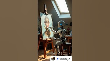 AI Robot Painting a Masterpiece 🖌️🤖 | When Art Meets Artificial Intelligence