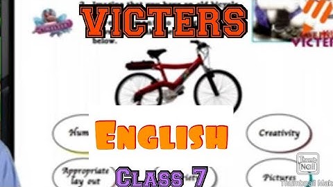Victers STD 7 English Notes & Assignment Activities l 10 February 2021