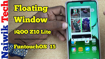 Hoe gebruik je Small Window in iQOO Z10 Lite 5G | Zwevend venster