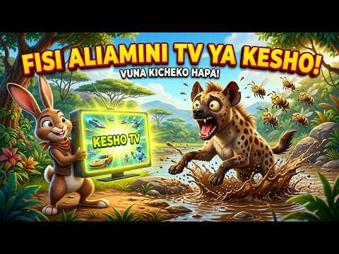 😂 THE HYENA GOT TRICKED AGAIN! The Rabbit's Mysterious Phone 🐰📱 A New Exciting Comedy