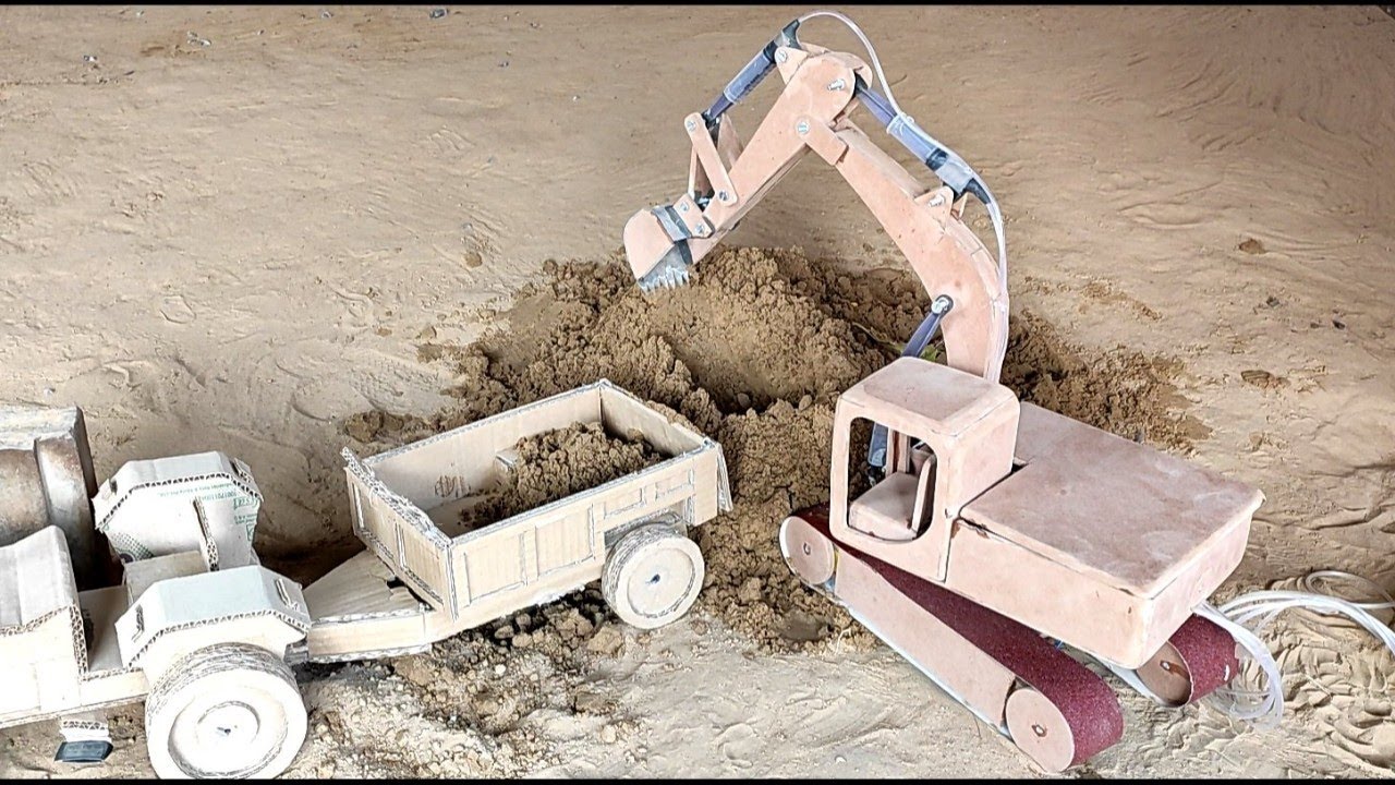 How To Make Remote Control Hydraulic JCB | JCB | Mini JCB | Creative xyz