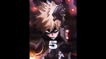 Top 10 Strongest MHA Characters