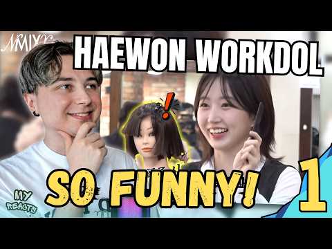 HAEWON, PROFESSIONAL HAIRDRESSER!!! โ๏ธ๐โโ๏ธNew NSWER React to "WORKDOL by HAEWON"! EPS.1 | MY REACTS