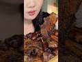 Spicy beef brisket &amp; Pork rib sausages #shorts #beef #pork #asmr #mukbang #asmrfood  #icespice #fyp