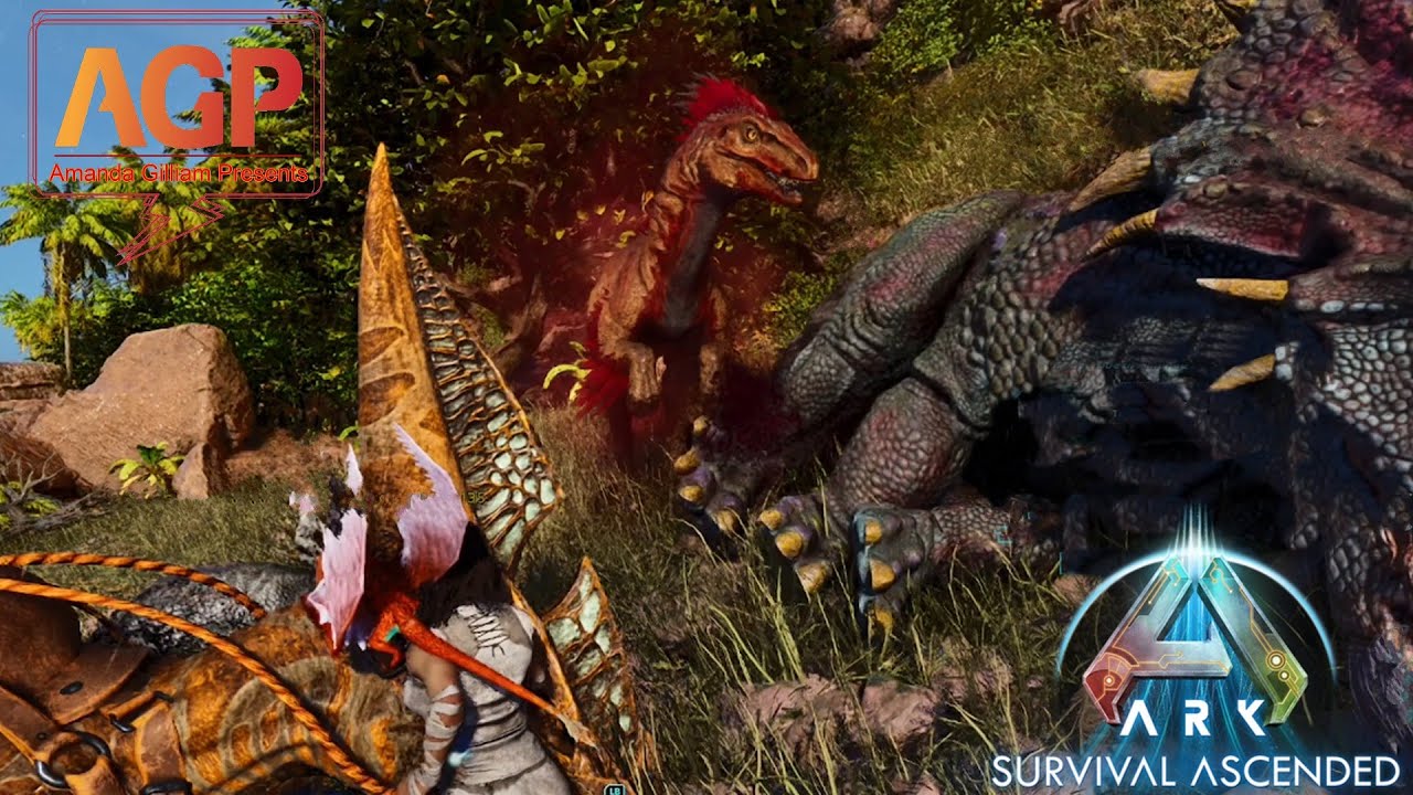 Ark Survival Ascended: Alpha Raptor Ruins Tame - YouTube