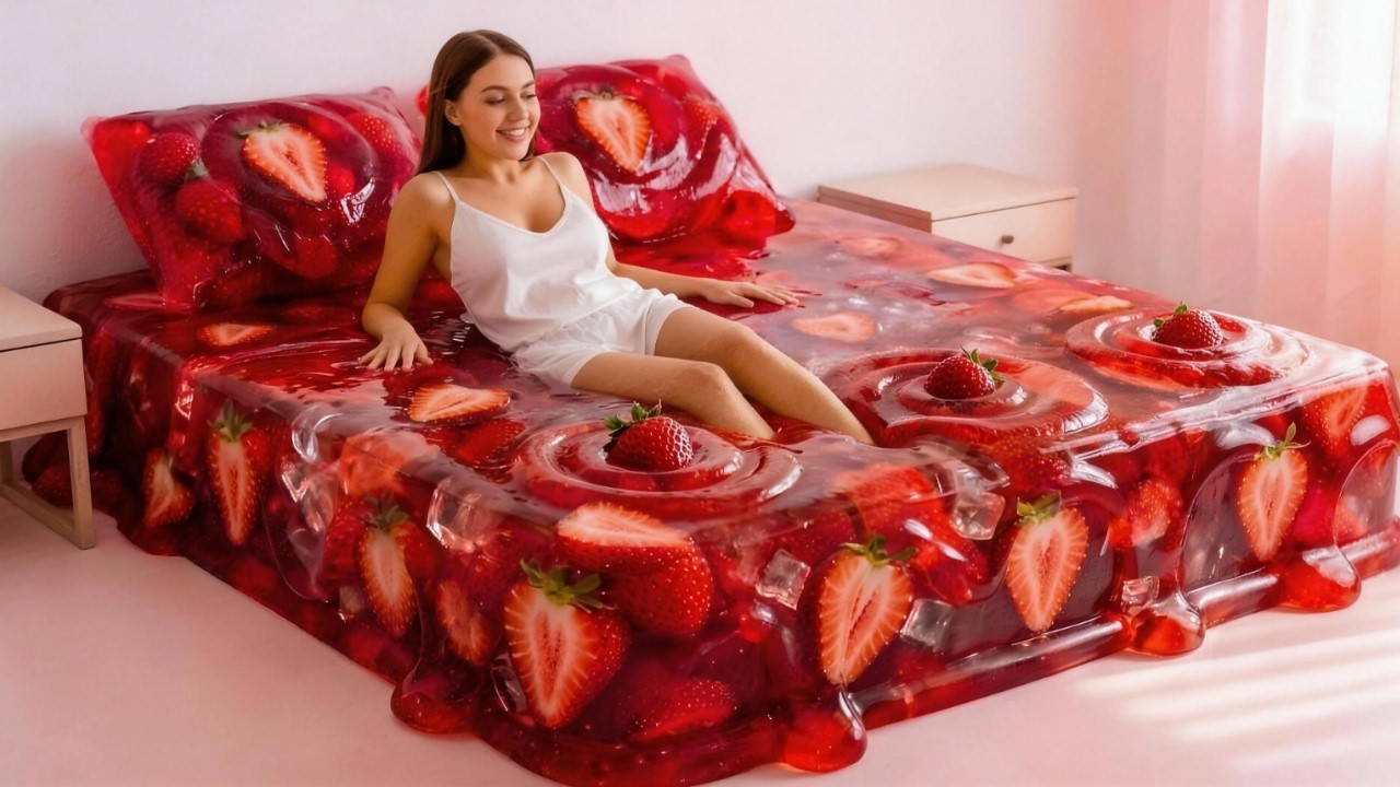 🍯✨ Which Unreal Dream Bed Looks The Most Comfortable? | Ultimate Oddly Satisfying AI ASMR Experience