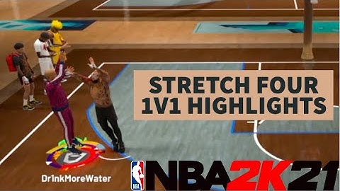 NBA 2K21 STRETCH FOUR | STAGE 1v1 HIGHLIGHTS | BEST JUMPSHOT for STRETCH BIGS & BEST STRETCH BADGES